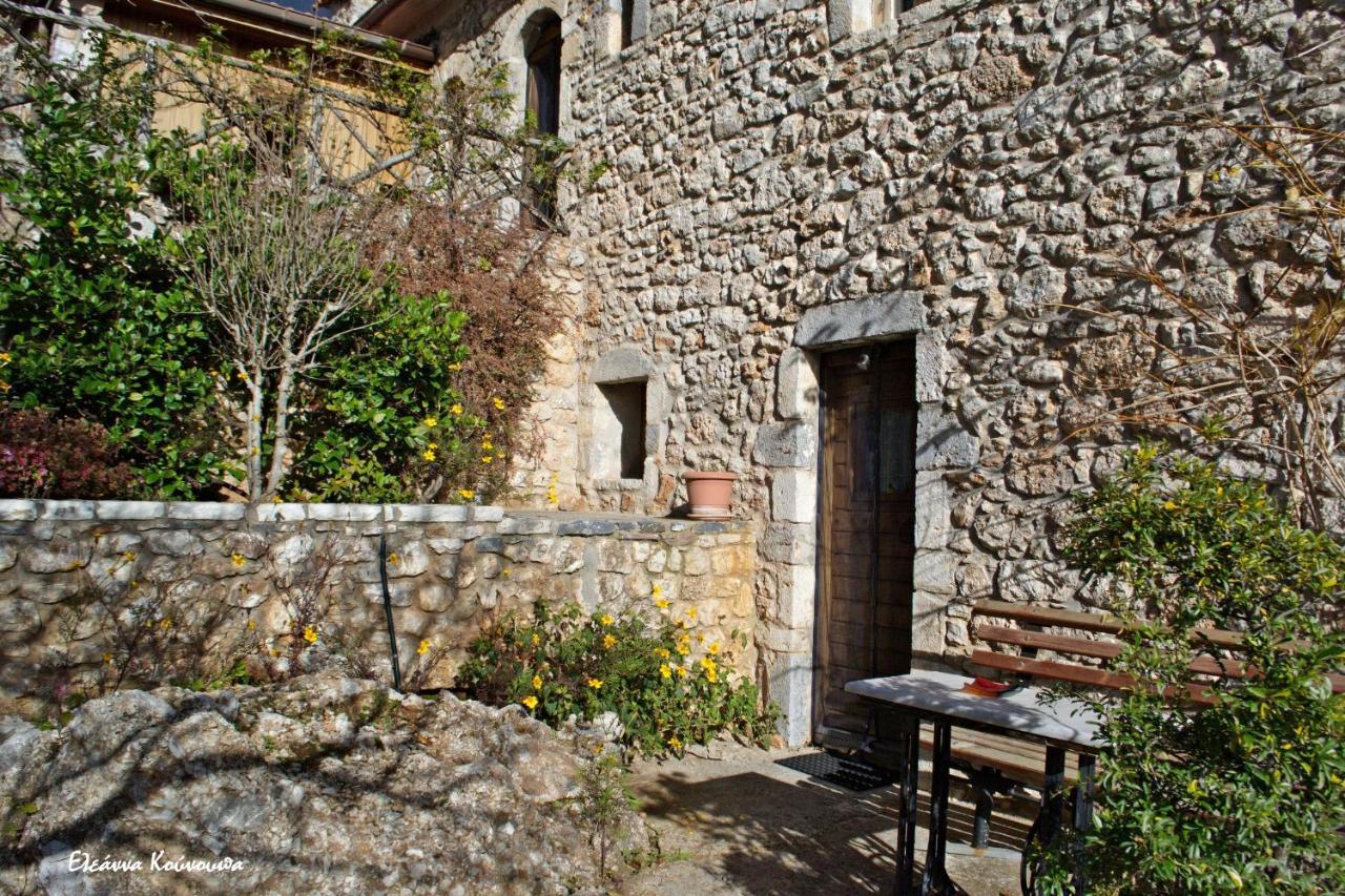Mpelleiko Hotel Stemnitsa Bagian luar foto
