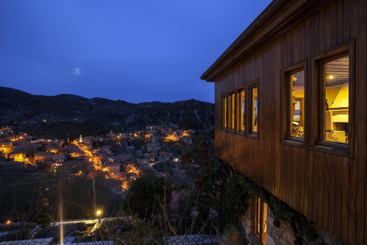 Mpelleiko Hotel Stemnitsa Bagian luar foto